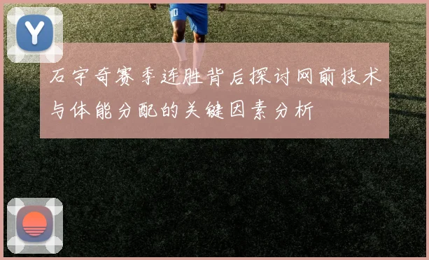石宇奇赛季连胜背后探讨网前技术与体能分配的关键因素分析